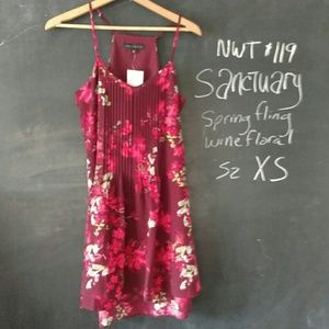 $119 Sanctuary Dress Spring Fling Sz XS